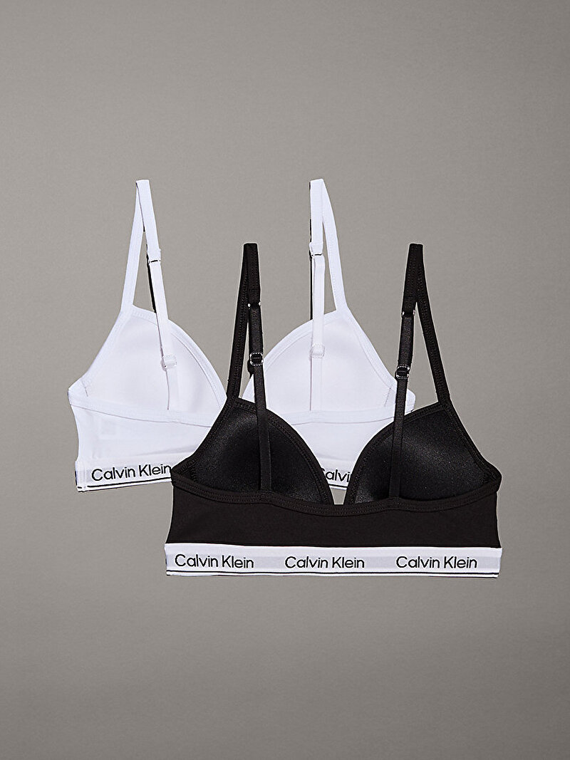 Calvin Klein Çok renkli Renkli Kız Çocuk 2'Li Üçgen Bralet