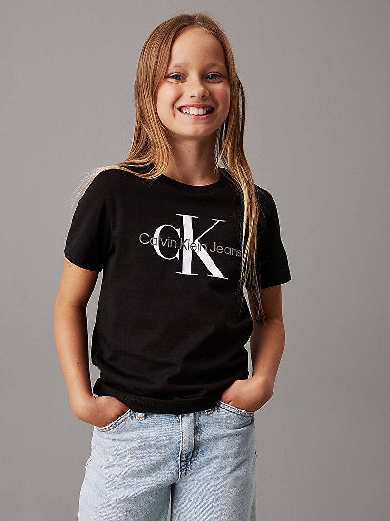 Kız Çocuk Ck Monogram T-Shirt