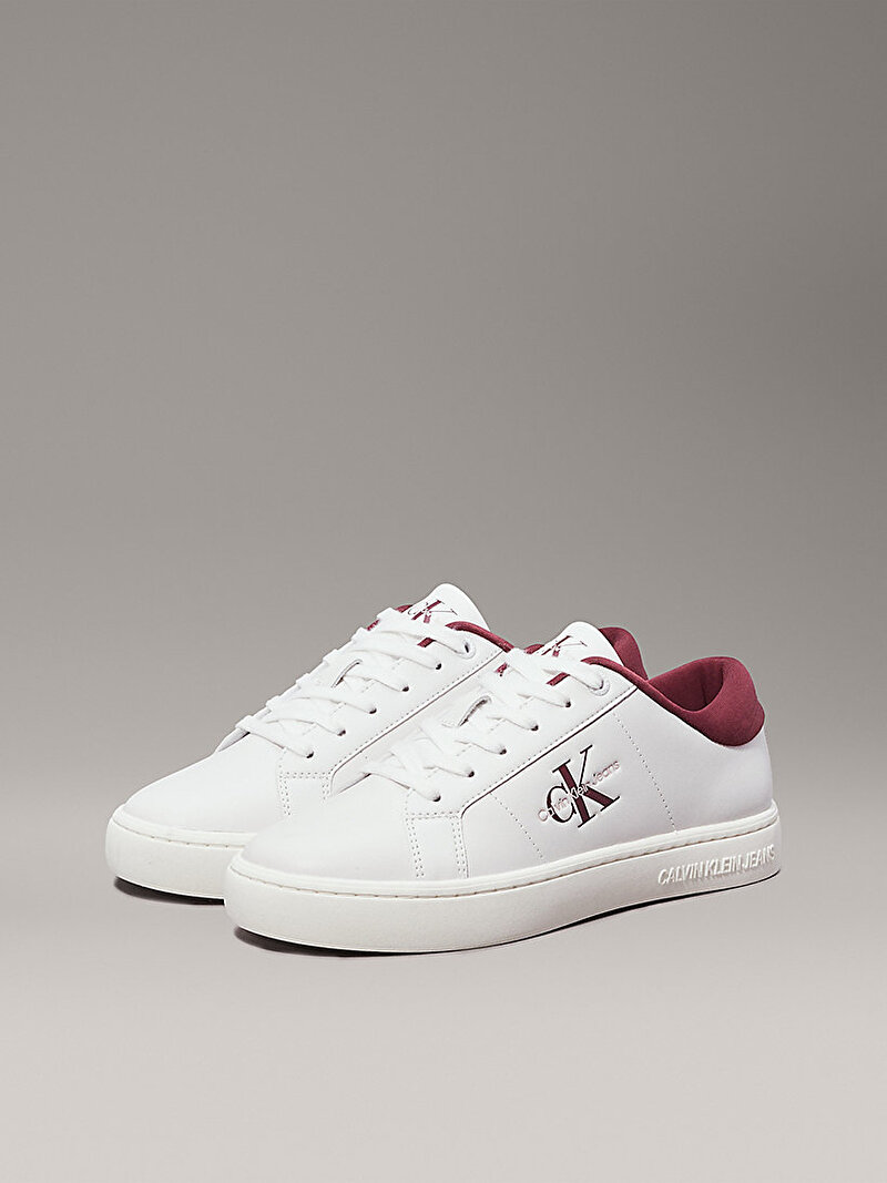 Calvin Klein Beyaz Renkli Kadın Classic Cupsole Sneaker