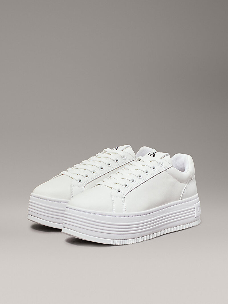 Calvin Klein Beyaz Renkli Kadın Bold Platform Sneaker