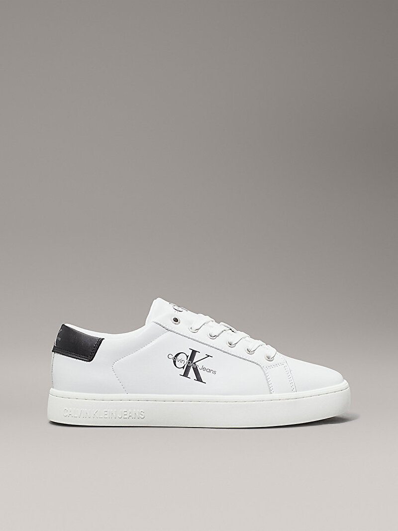 Calvin Klein Beyaz Renkli Erkek Classic Lace Up Sneaker