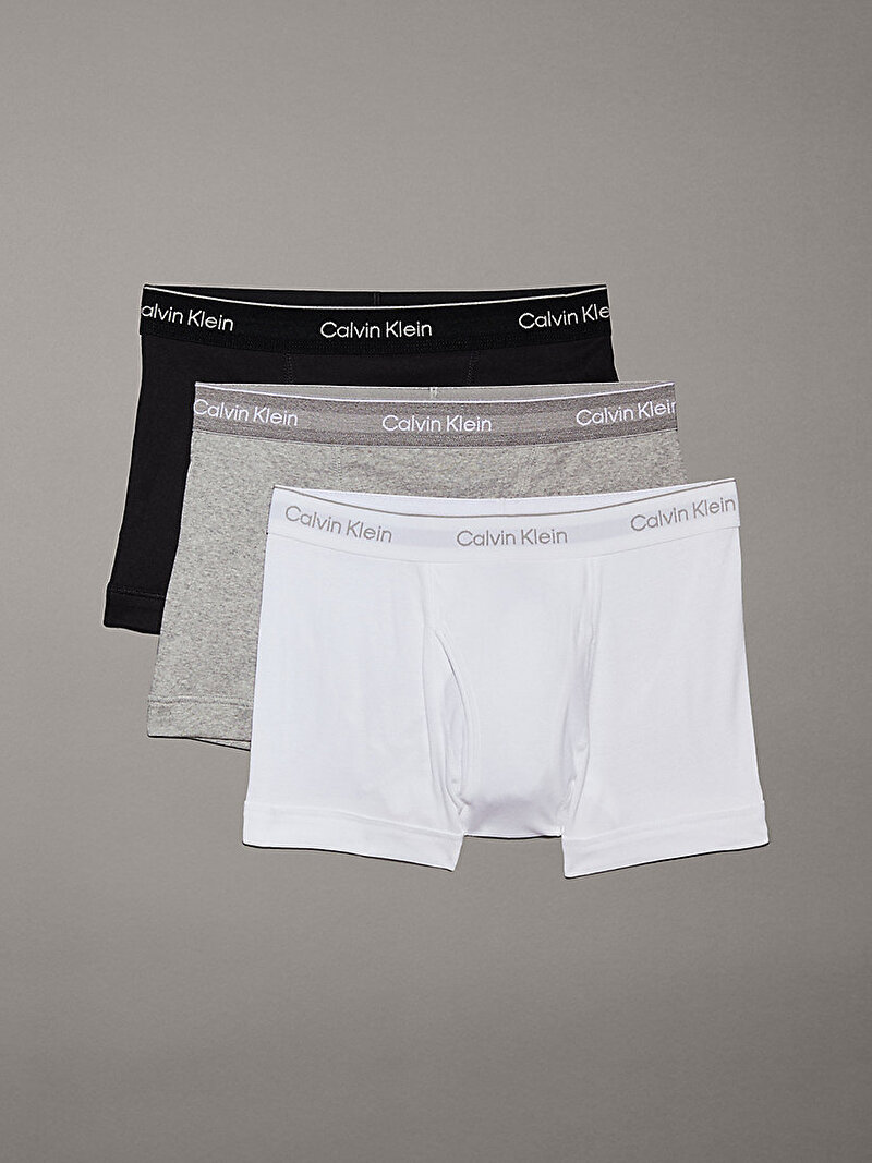 Calvin Klein Çok renkli Renkli Erkek 3'Lü Trunk Boxer