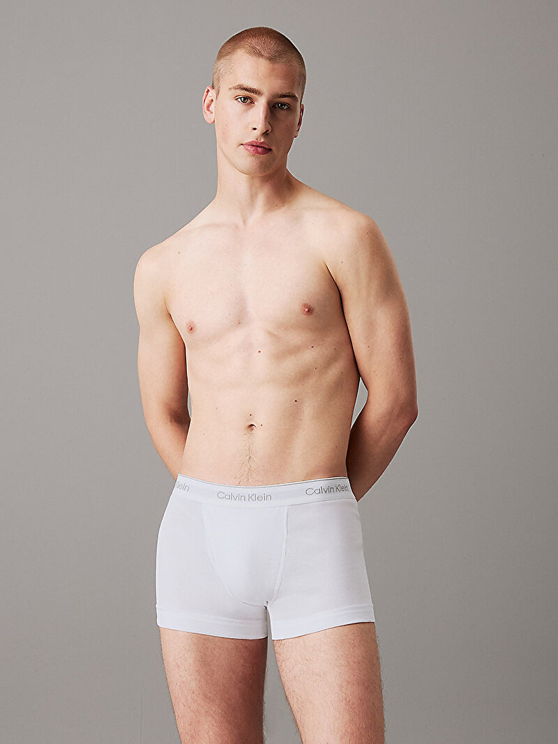 Calvin Klein Çok renkli Renkli Erkek 3'Lü Trunk Boxer