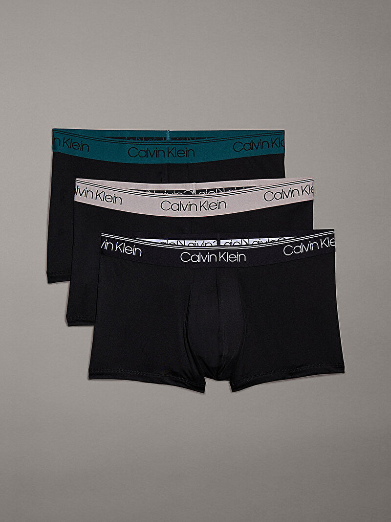 Erkek 3'Lü Low Rise Trunk Boxer