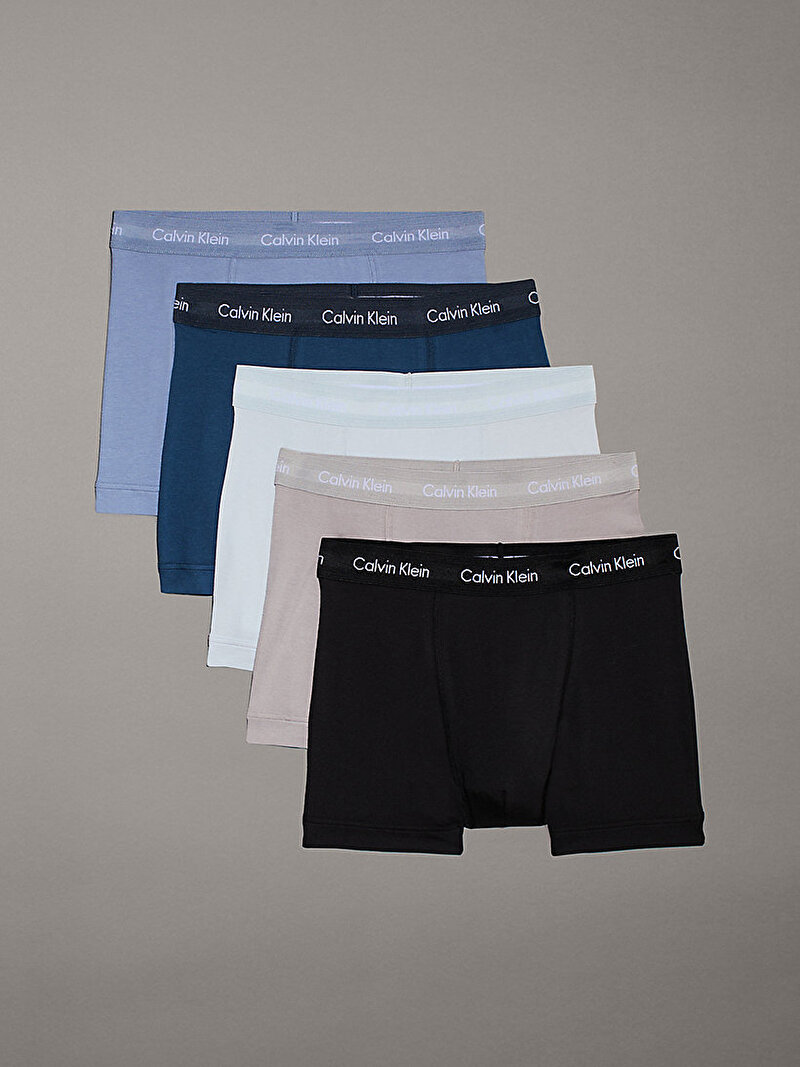 Calvin Klein Çok renkli Renkli Erkek 5'Li Trunk Boxer