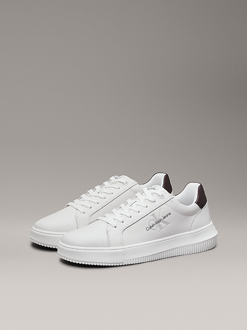 Calvin Klein Beyaz Renkli Erkek Chunky Cupsole Sneaker