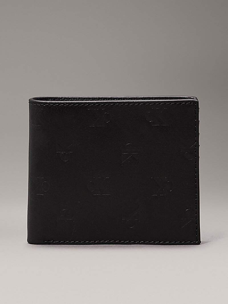 Erkek Aop Emboss Bifold Cüzdan