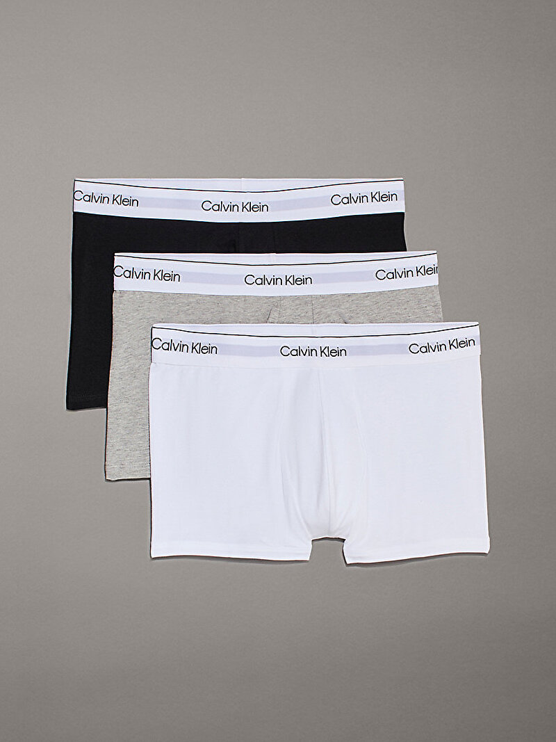 Calvin Klein Çok renkli Renkli Erkek 3'Lü Trunk Boxer