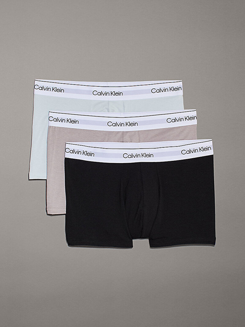 Calvin Klein Çok renkli Renkli Erkek 3'Lü Trunk Boxer