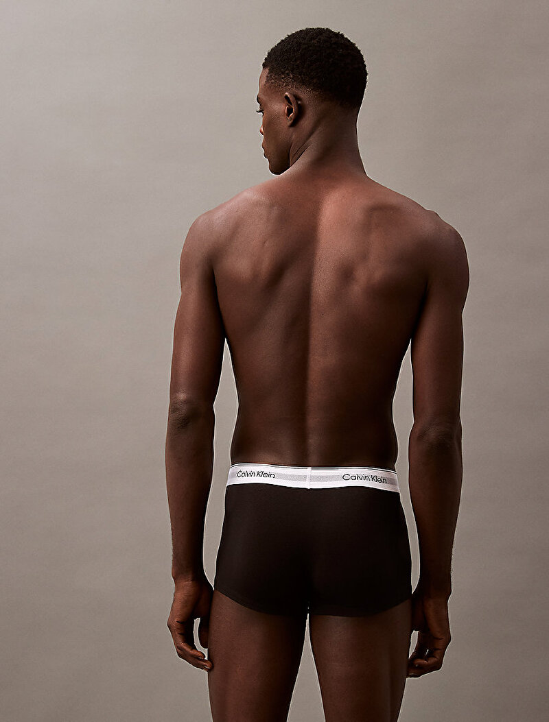 Calvin Klein Siyah Renkli Erkek 3'Lü Low Rise Trunk Boxer