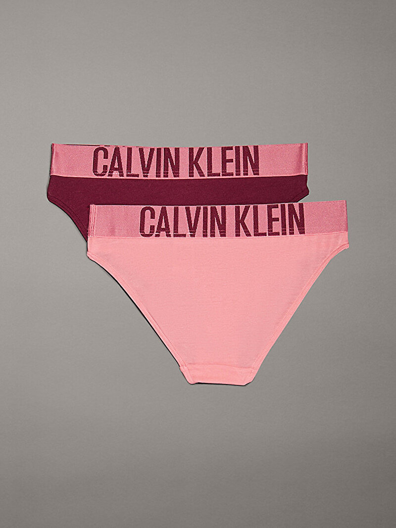 Calvin Klein Çok renkli Renkli Kız Çocuk 2'Li Bikini Külot