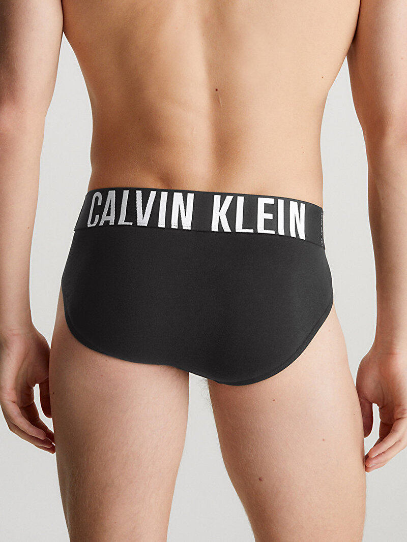 Calvin Klein Siyah Renkli Erkek 3'Lü Hip Brief Slip Külot