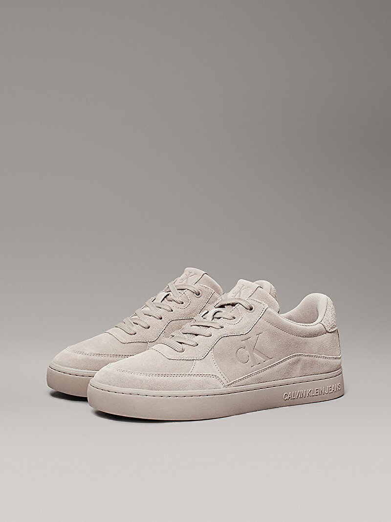 Calvin Klein Bej Renkli Erkek Classic Cupsole Sneaker