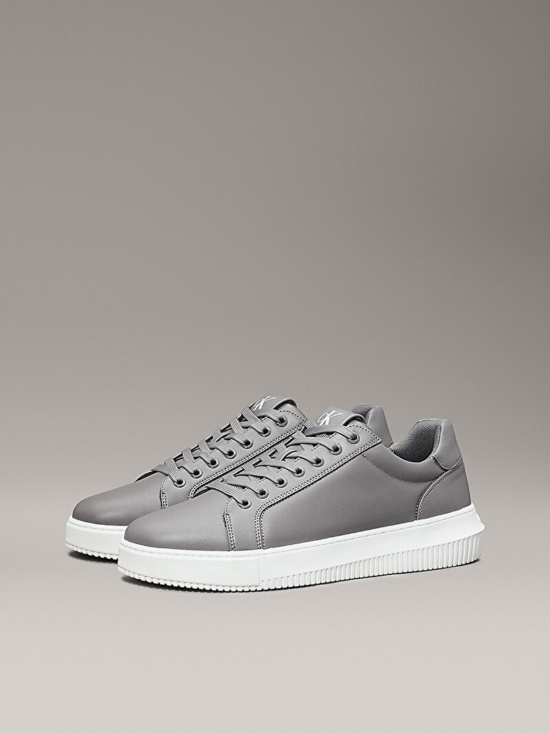 Calvin Klein Gri Renkli Erkek Chunky Cupsole Sneaker