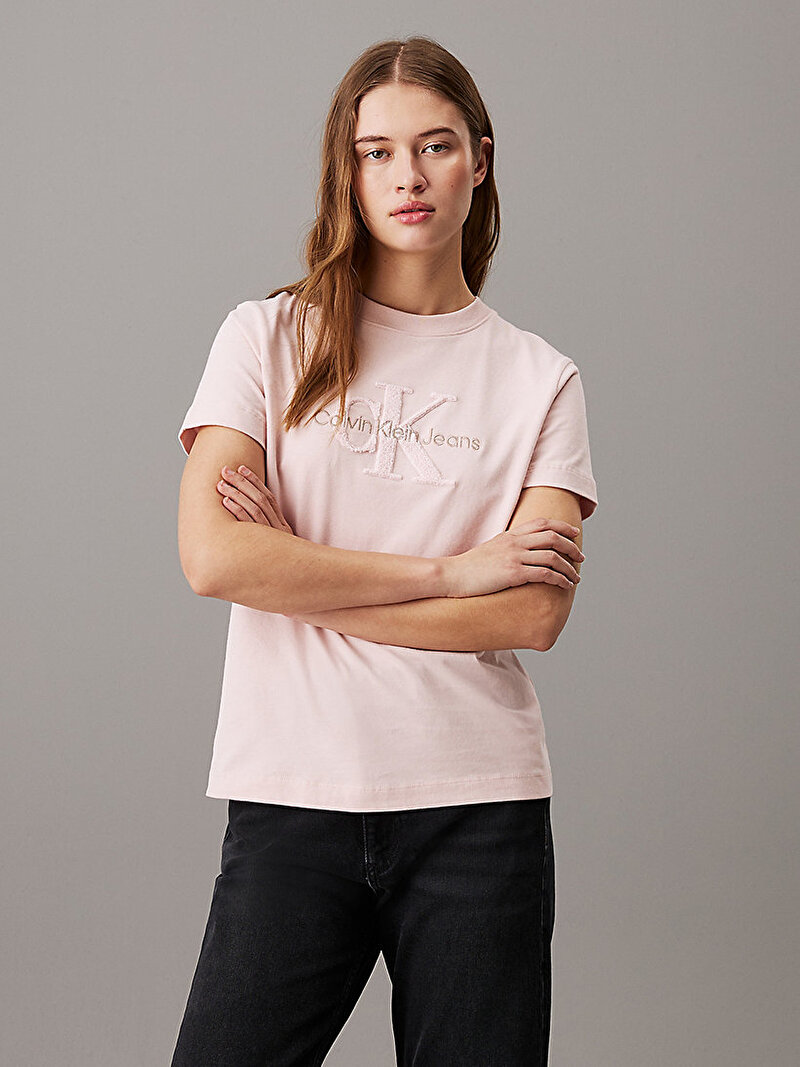 Kadın Chenille Monologo T-Shirt