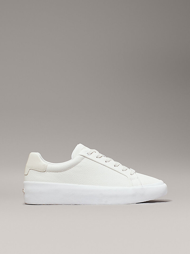 Calvin Klein Beyaz Renkli Kadın Vulc Lace Up Sneaker