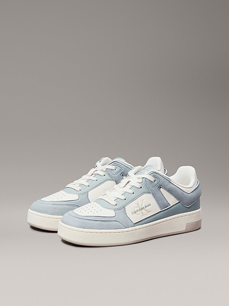 Calvin Klein Mavi Renkli Kadın Basket Cupsole Low Sneaker