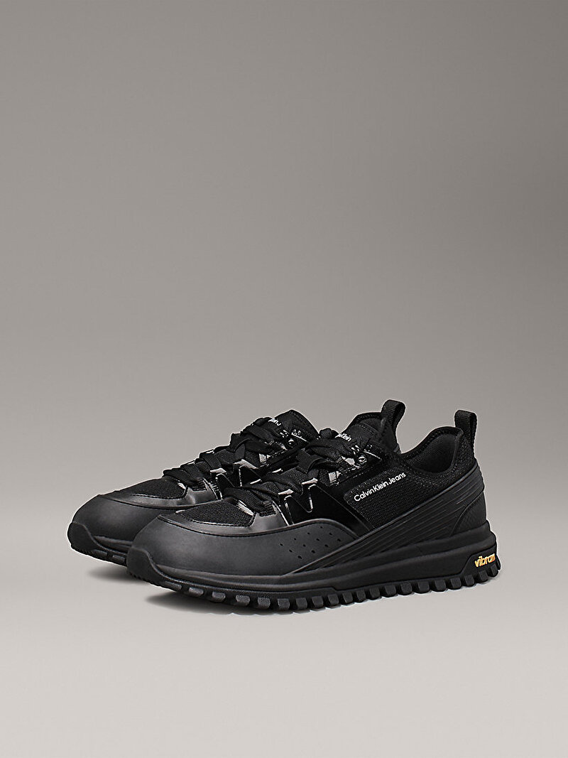 Calvin Klein Siyah Renkli Erkek Vibram Tooth Runner Sneaker