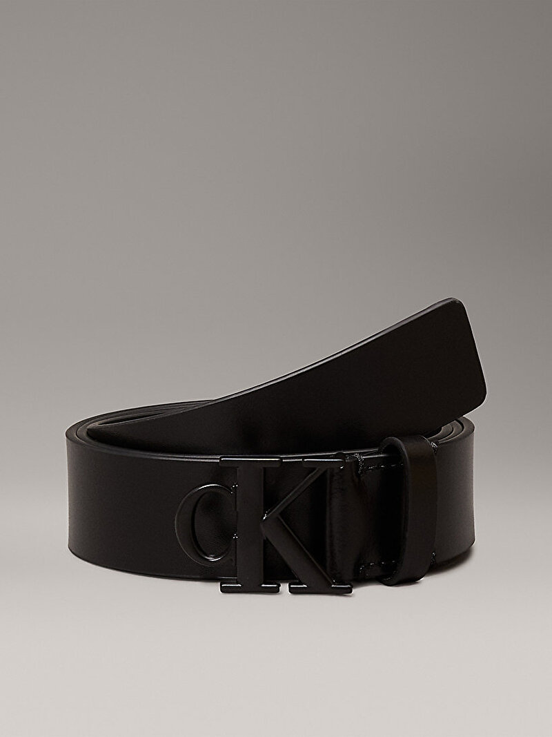 Kadın Monogram Tonal Plaque Kemer