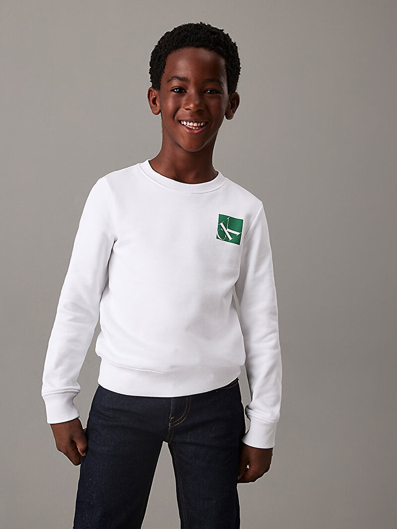 Erkek Çocuk Shifted CK Relaxed Sweatshirt