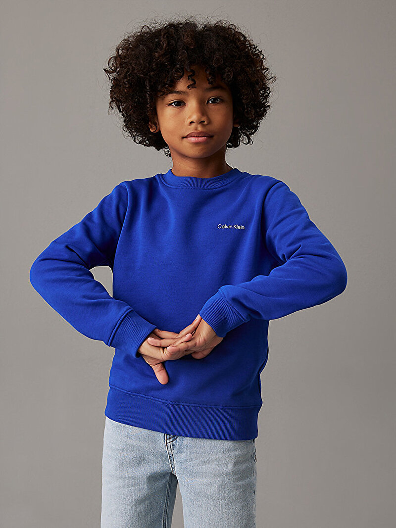 Unisex Çocuk Chest İnst Logo Reg Sweatshirt