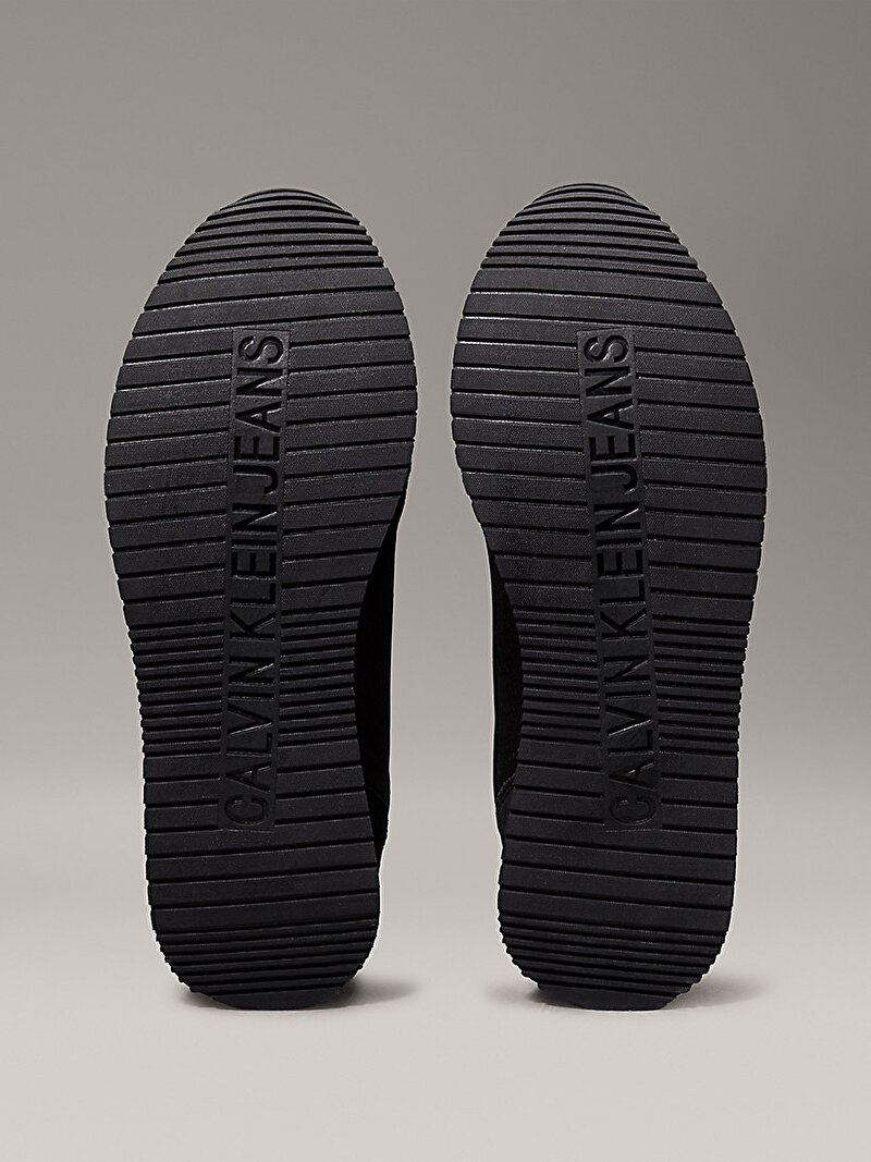Calvin Klein Siyah Renkli Kadın Runner Laceup Low Sneaker