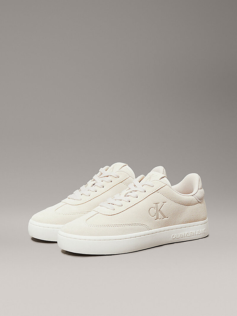 Calvin Klein Beyaz Renkli Kadın Classic Cupsole Wawe Sneaker