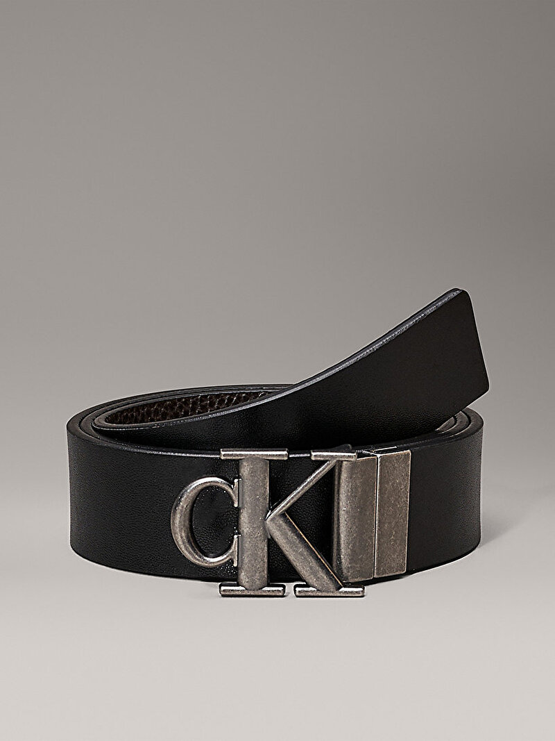 Calvin Klein Çok renkli Renkli Erkek Monogram Plaque 35mm Kemer