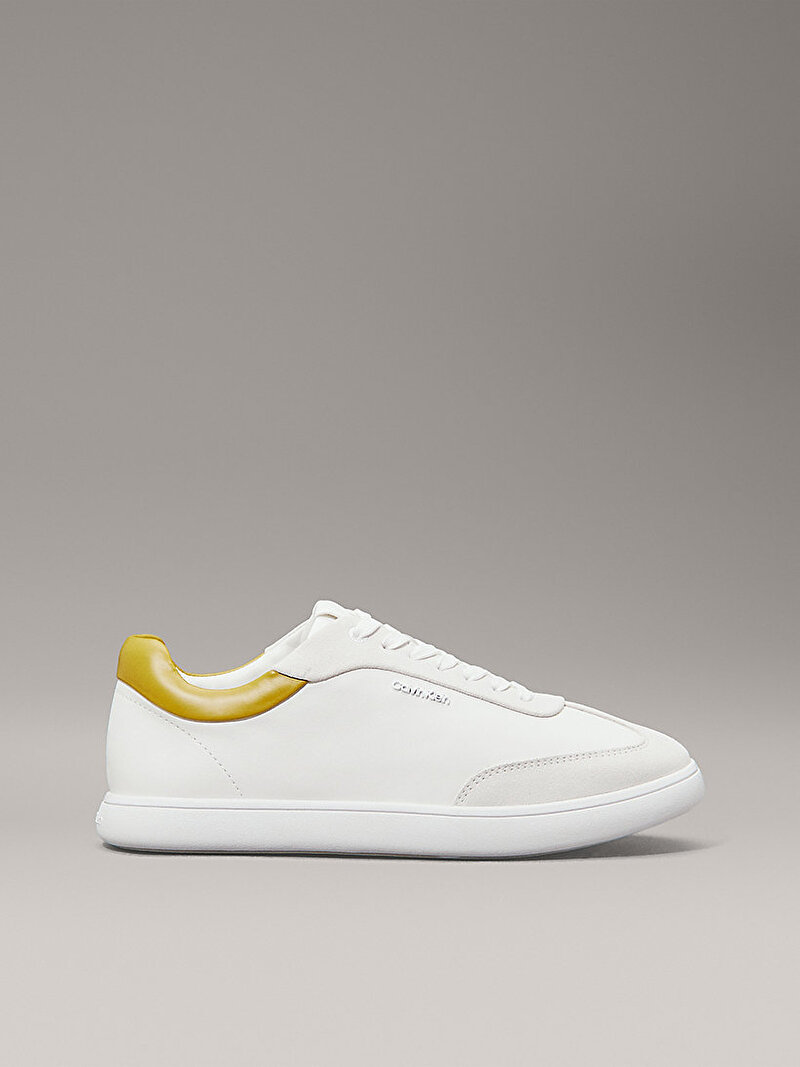 Calvin Klein Beyaz Renkli Kadın Cupsole Lace Up Sneaker
