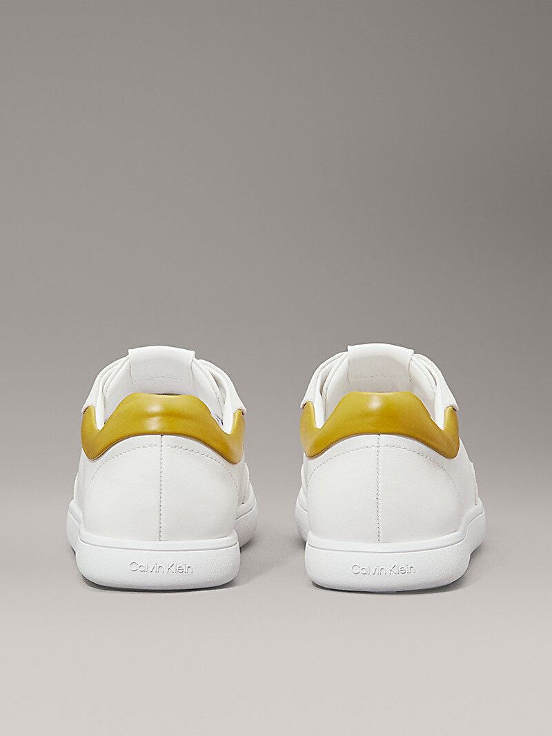 Calvin Klein Beyaz Renkli Kadın Cupsole Lace Up Sneaker