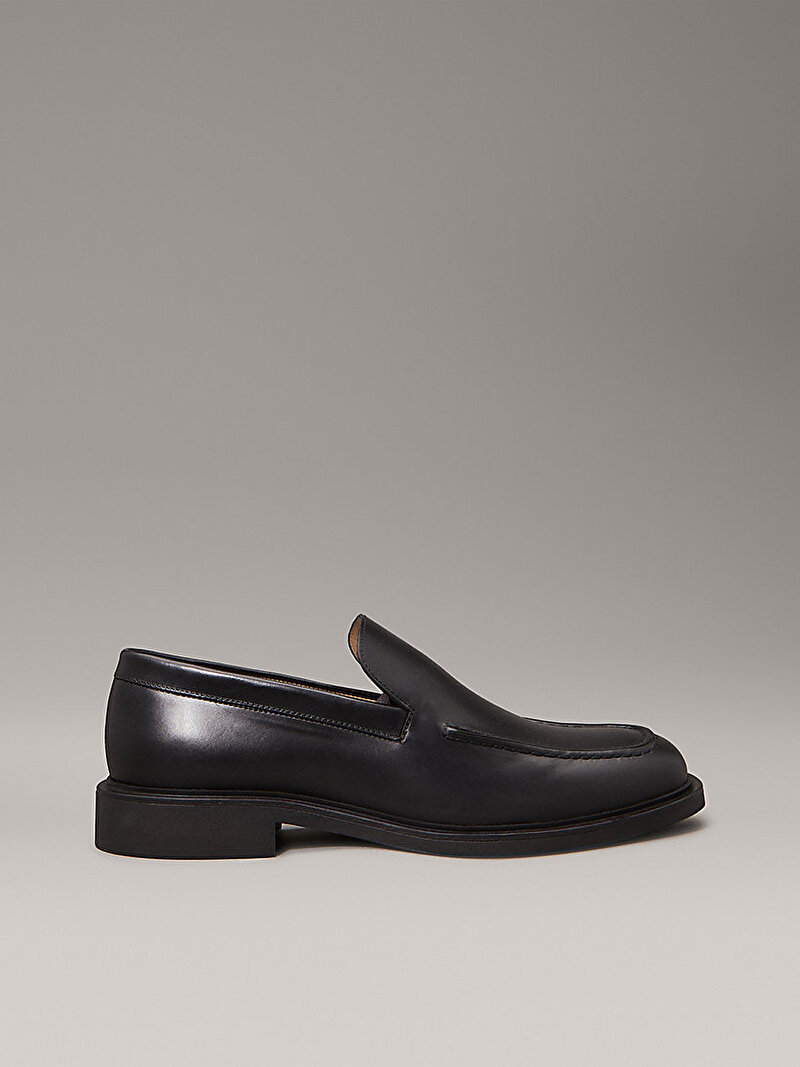 Calvin Klein Siyah Renkli Erkek Sq Rubber Onepiece Loafer