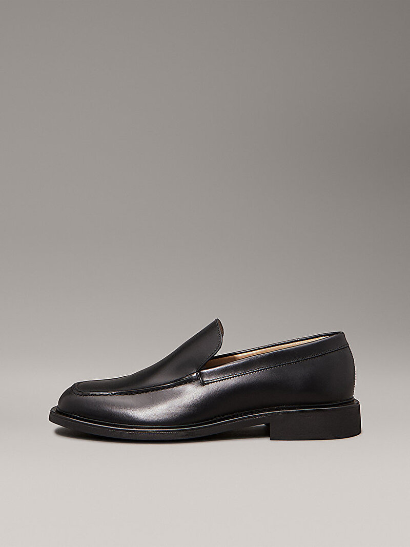 Calvin Klein Siyah Renkli Erkek Sq Rubber Onepiece Loafer