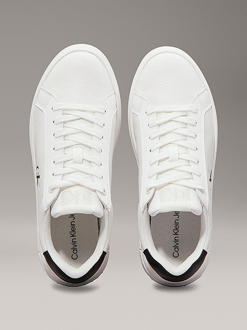 Calvin Klein Beyaz Renkli Kadın Bold Flatf Low Lace Sneaker