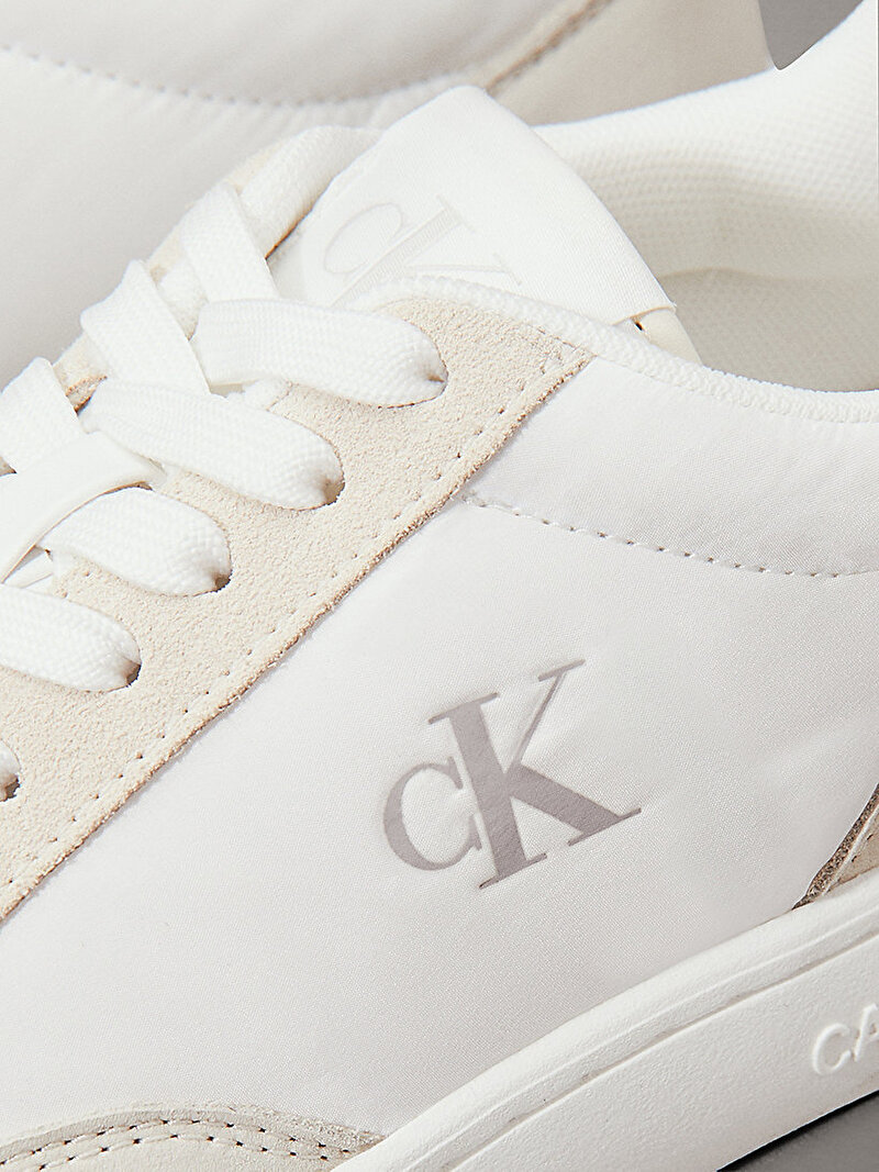 Calvin Klein Beyaz Renkli Kadın Classic Cupsole Mix Sneaker