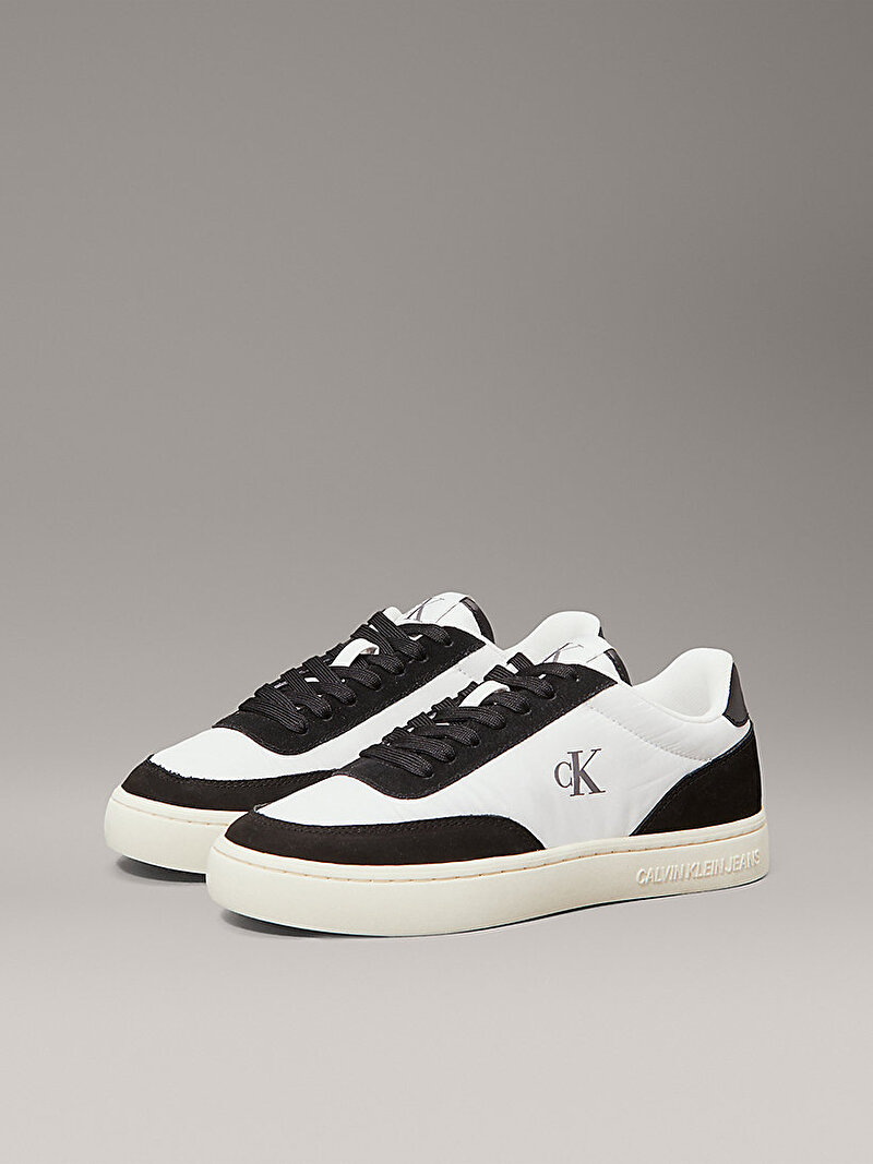 Calvin Klein Beyaz Renkli Kadın Classic Cupsole Mix Sneaker