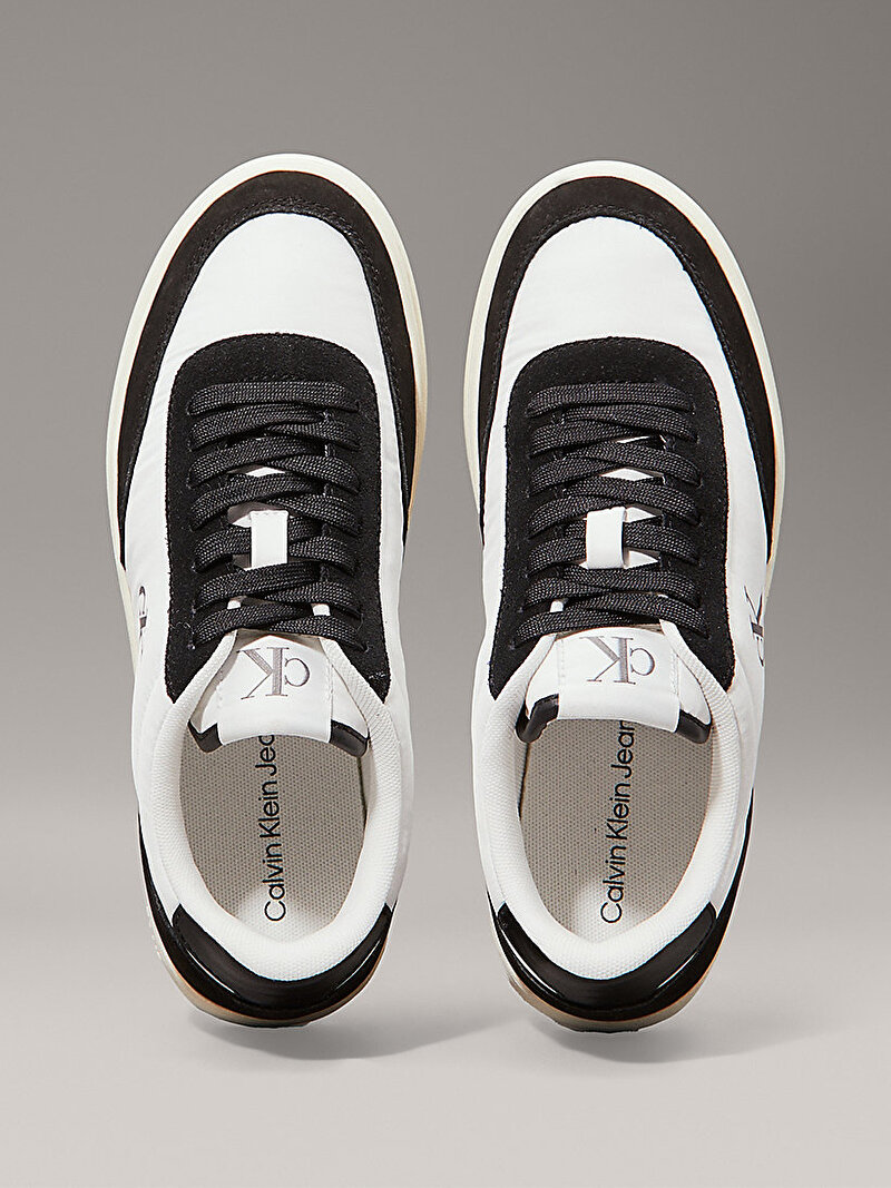 Calvin Klein Beyaz Renkli Kadın Classic Cupsole Mix Sneaker