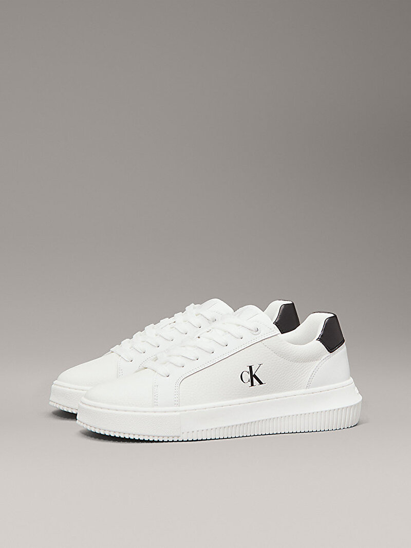 Calvin Klein Beyaz Renkli Kadın Chunky Cupsole Low Sneaker