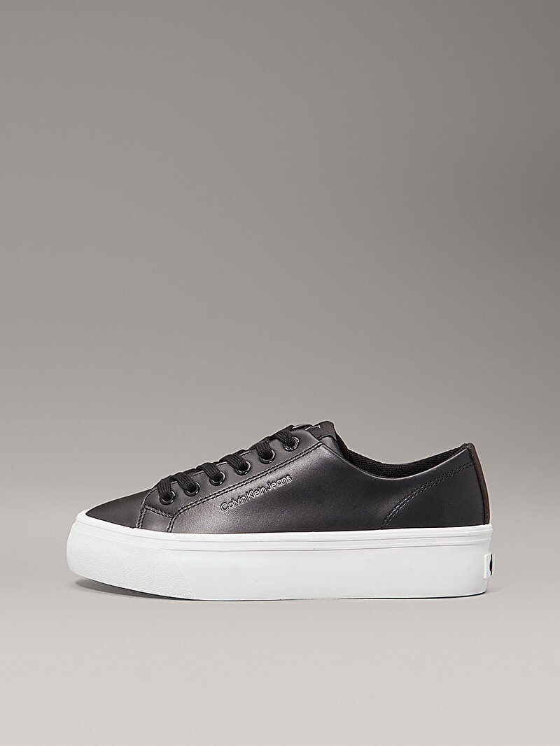 Calvin Klein Siyah Renkli Kadın Vulc Flatform Low Sneaker