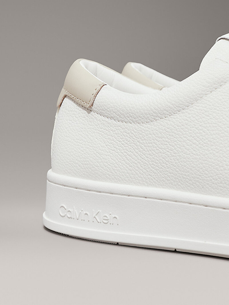 Calvin Klein Beyaz Renkli Erkek Low Top Lace Up Sneaker