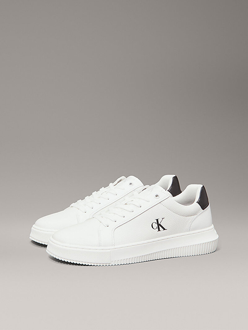 Calvin Klein Beyaz Renkli Erkek Chunky Cupsole Sneaker
