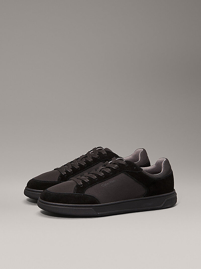Calvin Klein Siyah Renkli Erkek Low Top Lace Up Sneaker