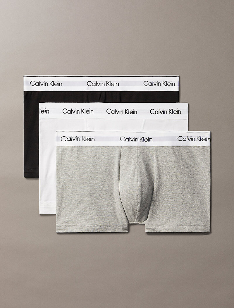 Calvin Klein Çok renkli Renkli Erkek 3'lü Paket Trunk Boxer Seti