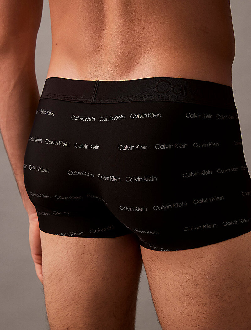 Calvin Klein Siyah Renkli Erkek Low Rise Trunk Boxer