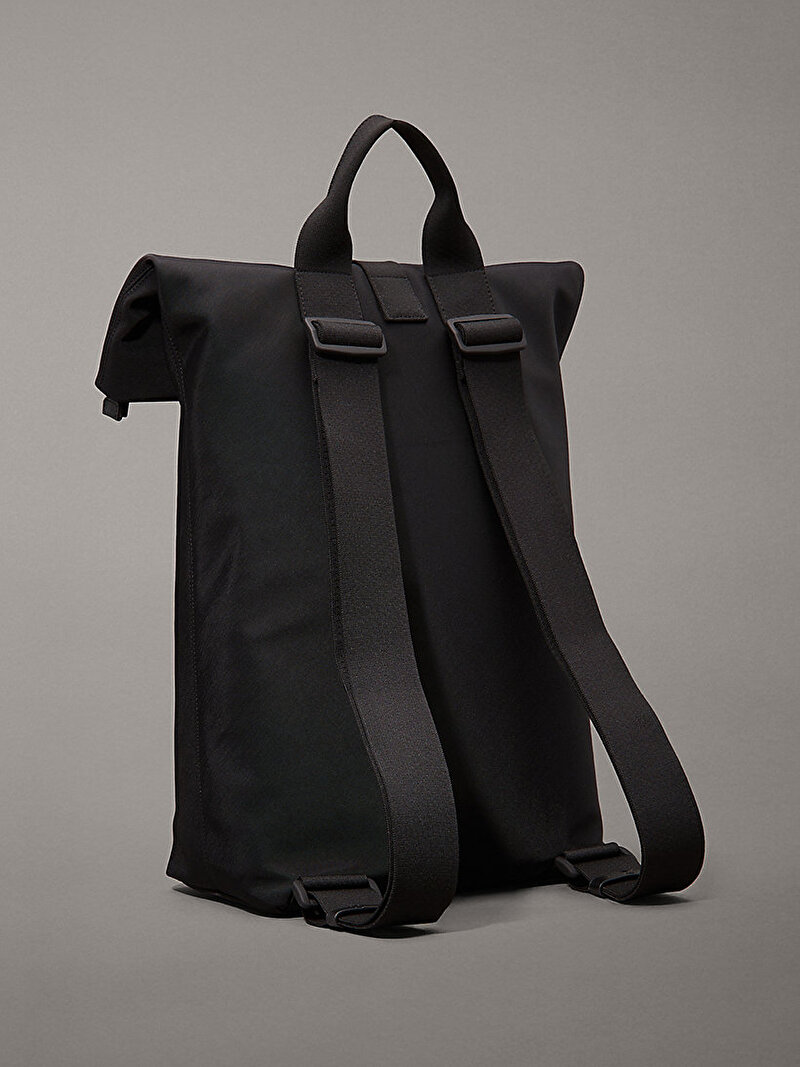 Calvin Klein Siyah Renkli Erkek CK Ease Rolltop Sirt Çantasi