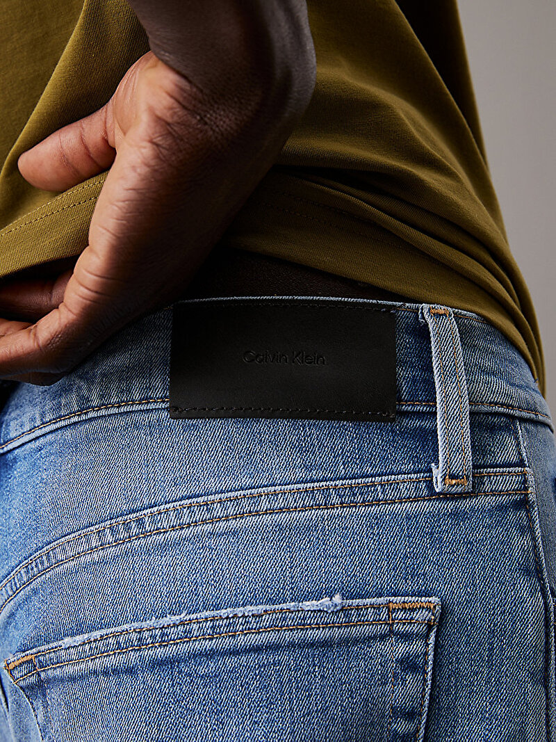 Calvin Klein Mavi Renkli Erkek Slim Light Blue Jean Pantolon