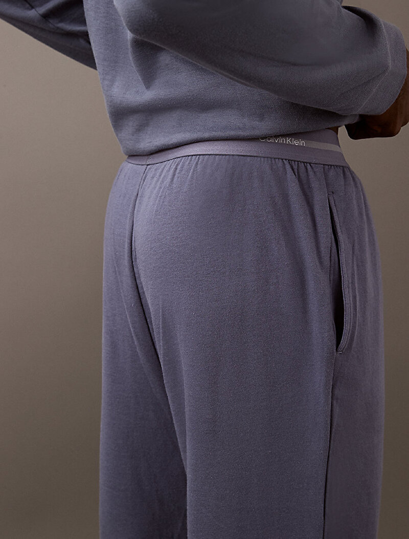 Calvin Klein Gri Renkli Erkek Pijama Altı