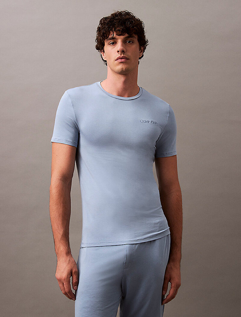 Calvin Klein Mavi Renkli Erkek T-shirt