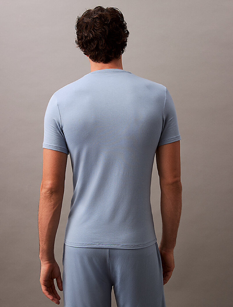 Calvin Klein Mavi Renkli Erkek T-shirt