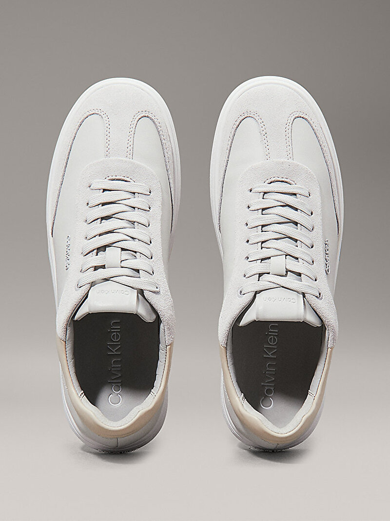 Calvin Klein Bej Renkli Kadın Cupsole Lace Up Sneaker