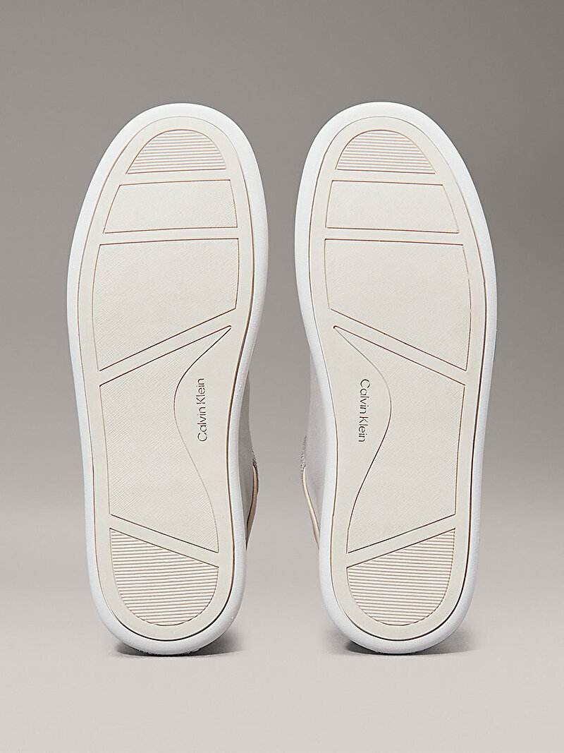 Calvin Klein Bej Renkli Kadın Cupsole Lace Up Sneaker